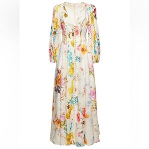 Zimmermann Floral Midi Dress - Multicolor